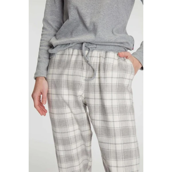 Anıl Pamuklu Uzun Kol Pijama Takımı