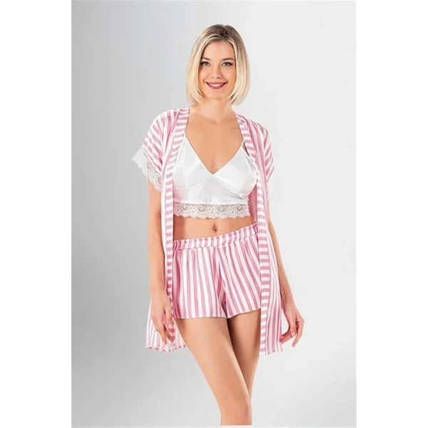 Arias Closet 3lü Şort Takımı Desenli