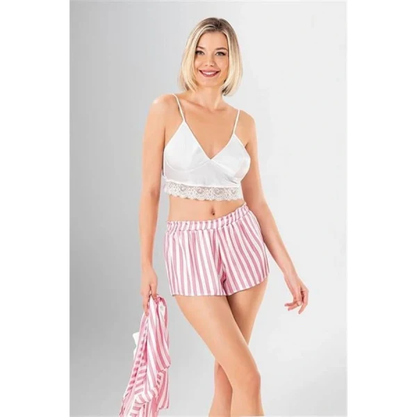 Arias Closet 3lü Şort Takımı Desenli