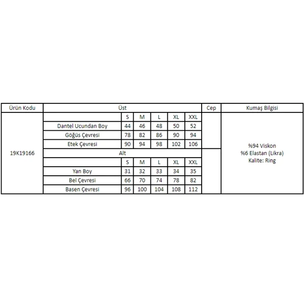 Arias Closet Göğüs ve Sırt Dekolteli Brode Dantelli Şort Takımı