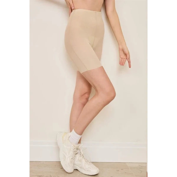 Arias Closet Yüksek Bel Paçalı Şort Korse