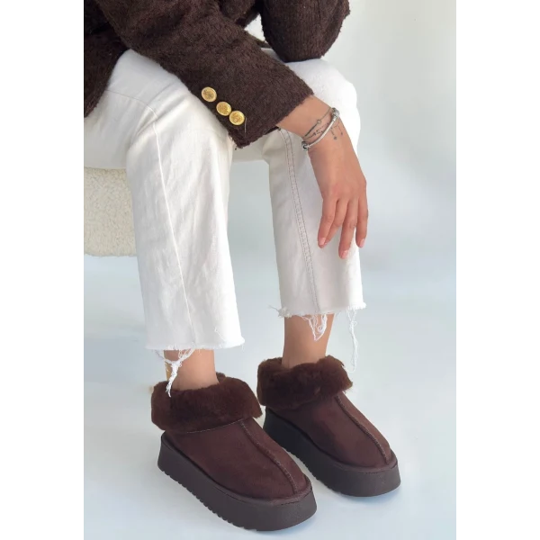 Edali Siyah Süet Bot