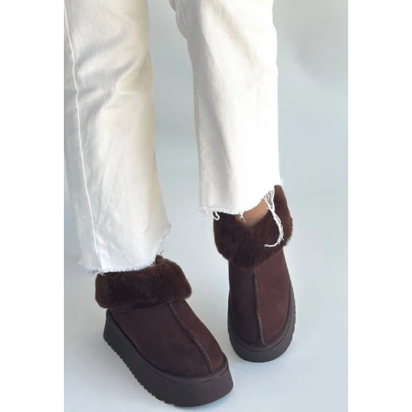 Edali Siyah Süet Bot