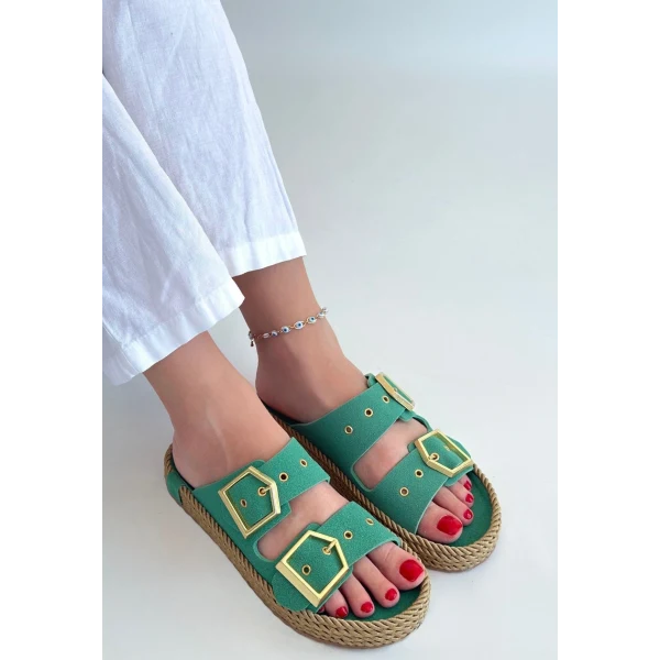 İces Vizyon Nubuk Terlik