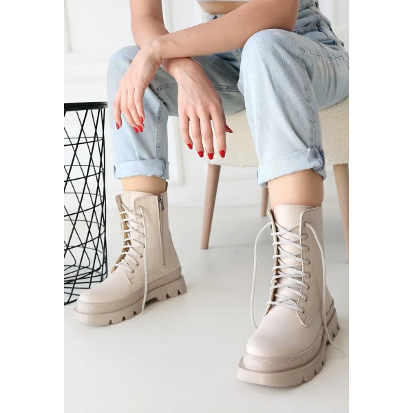 Orge Nude Cilt Bağcıklı Bot