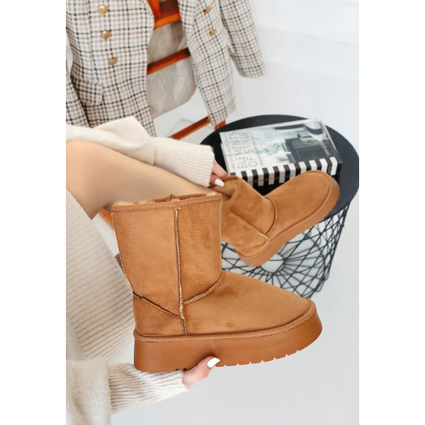 Sophia Gri Süet Bot