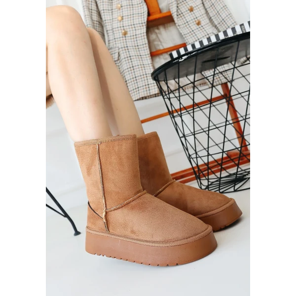 Sophia Gri Süet Bot