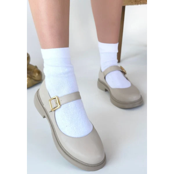 Yokox Siyah Rugan Oxford Ayakkabı