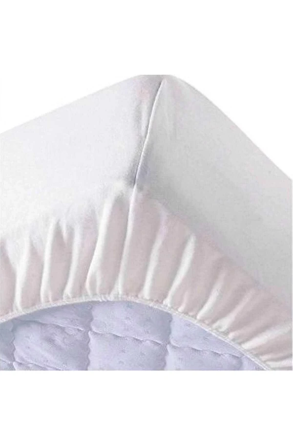 100X200 Sıvı Geçirmez Tek Kişilik Alez Pamuklu Fitted