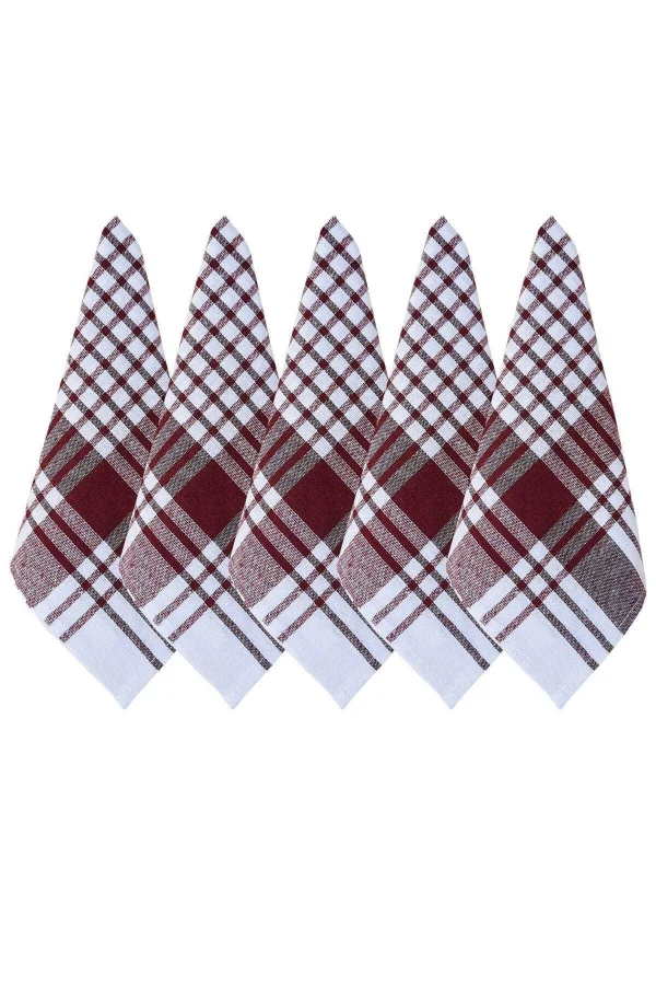 5 li Mutfak Kurulama Bezi Alman Peçetesi 100 Pamuklu