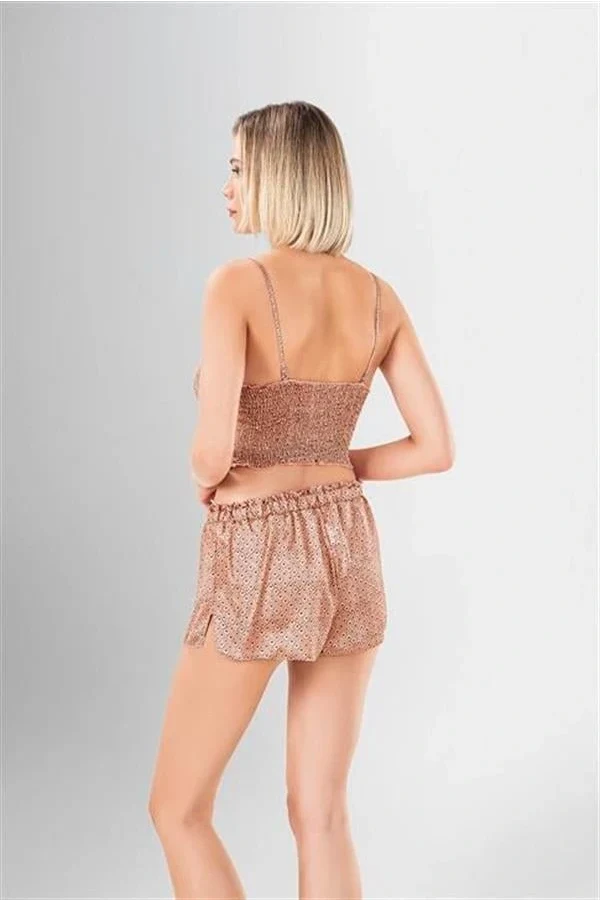 Arias Closet 3lü Şort Takımı Desenli