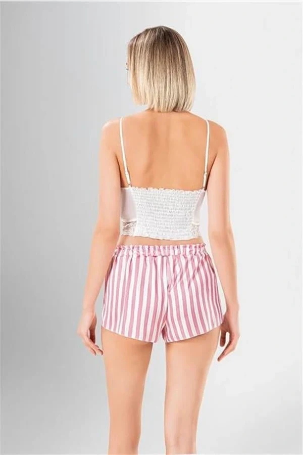 Arias Closet 3lü Şort Takımı Desenli