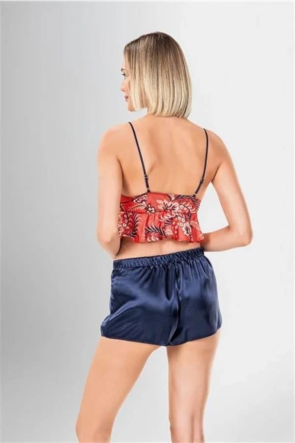 Arias Closet 3lü Şort Takımı Desenli