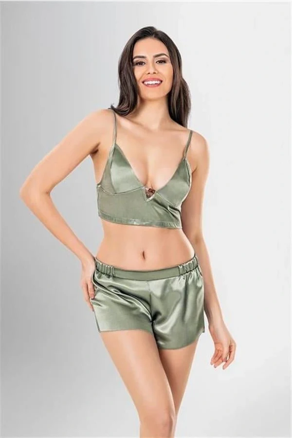 Arias Closet 3lü Şort Takımı Desenli