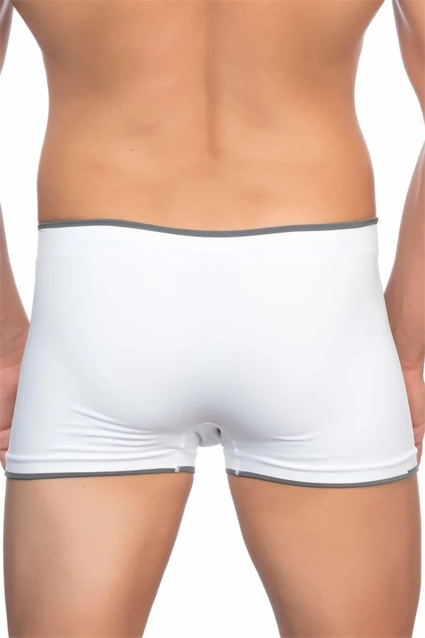 Arias Closet Beyaz MI Emay 2103 Soft Erkek Boxer
