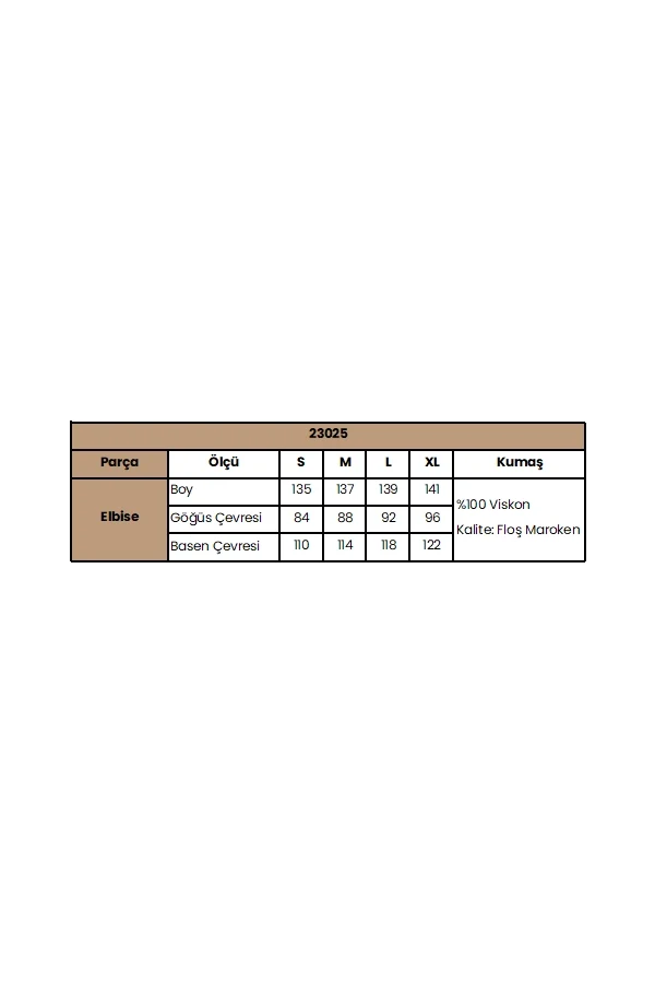 Arias Closet Çiçek Desenli Viskon Elbise