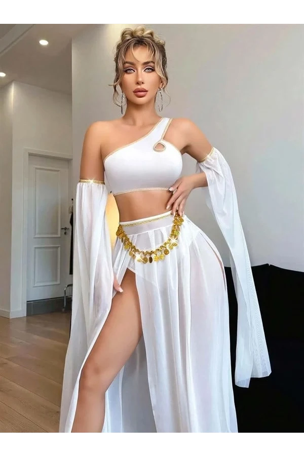 Arias Closet Özel Tasarım Beyaz Harem Kostümü
