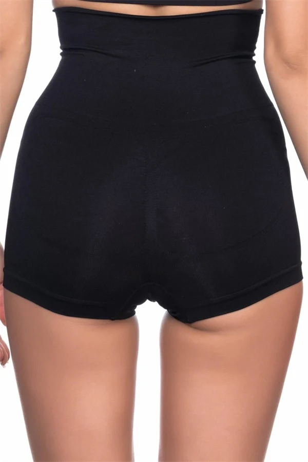 Arias Closet Siyah MI Emay 2022 Pantolon Double Korse
