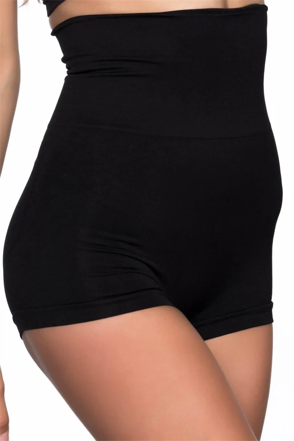 Arias Closet Siyah MI Emay 2022 Pantolon Double Korse