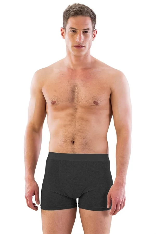 Arias Closet Siyah MI Emay 6700 Erkek Boxer