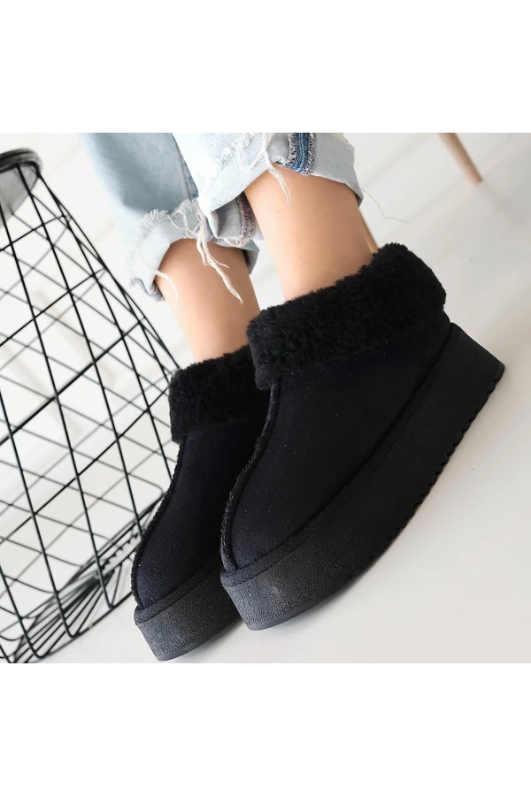 Edali Siyah Süet Bot