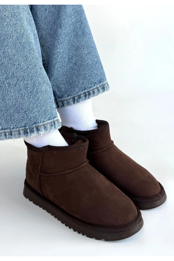 Elsa Kahverengi Süet Bot