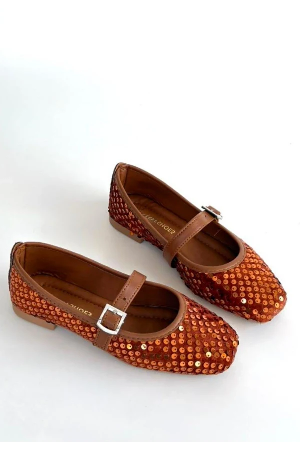 Moden Taba Süet Babet Ayakkabı