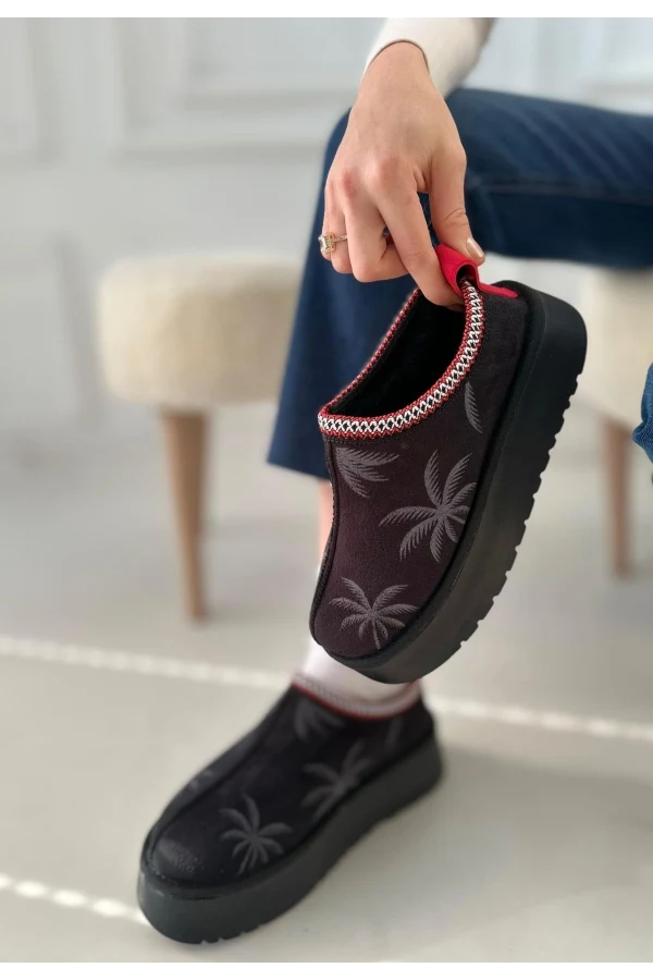 Mucy Siyah Süet Bot