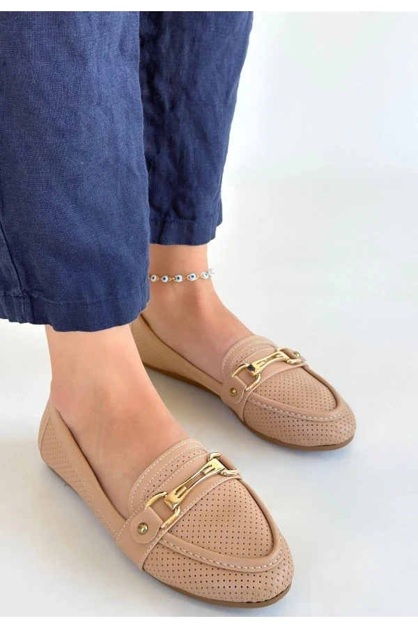 Rain Nude Cilt Babet Ayakkabı