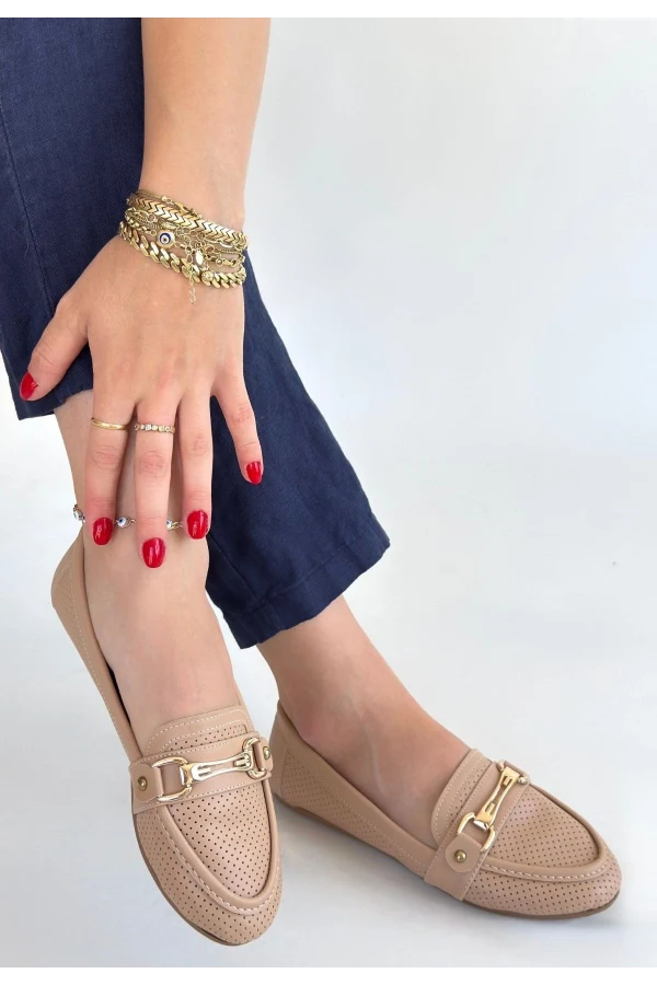 Rain Nude Cilt Babet Ayakkabı