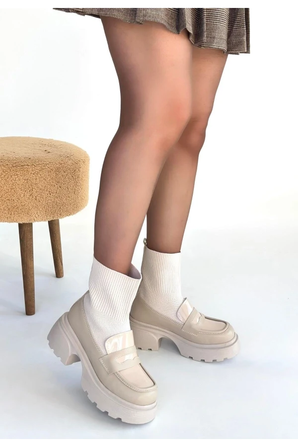 Wanye Bej Cilt Cilt Streçli Bot