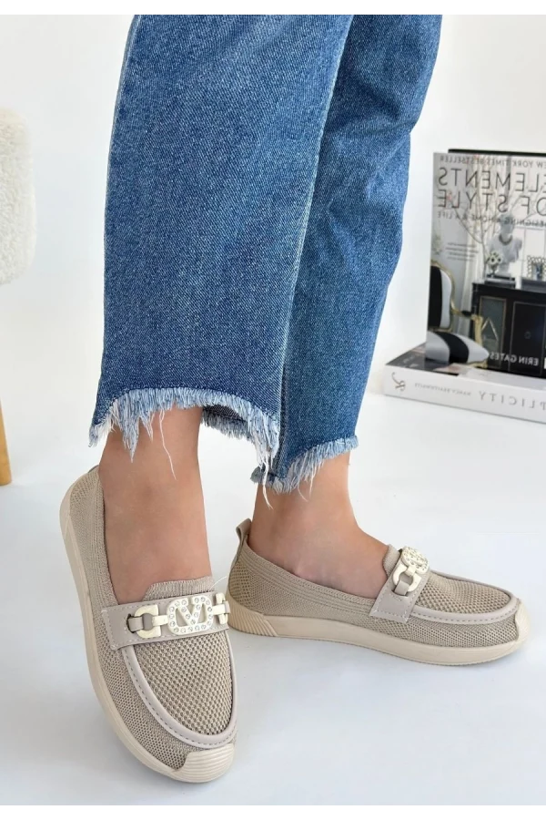 Wata Bej Triko Babet Ayakkabı