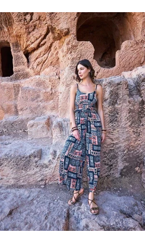 Arias Closet Etnik Desenli Tulum