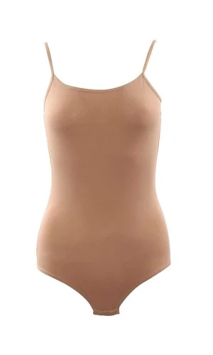 Arias Closet Pamuklu Alttan Çıtçıtlı İp Askılı Badi