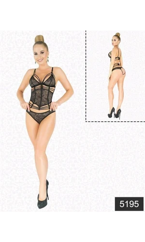 Arias Closet Simli Dantel Büstiyer Takım