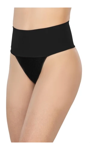 Arias Closet Siyah MI 2048 Seamless Çift Renk String Korse