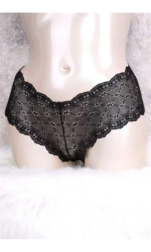 Kadın Dantelli Mini Şort (2756)