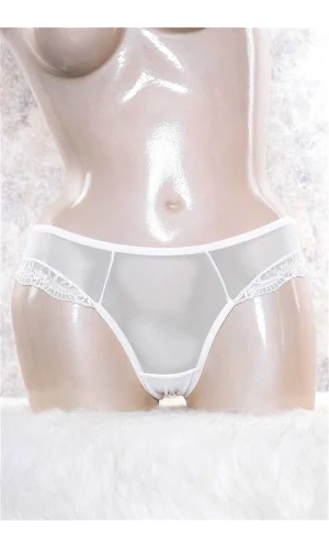 Kadın Tüllü Dantelli Slip (2786)