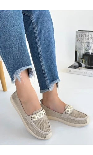 Wata Bej Triko Babet Ayakkabı