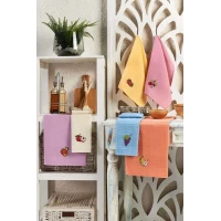 6 Parça Mutfak Kurulama Bezi 30 X 50 Cm Fruit