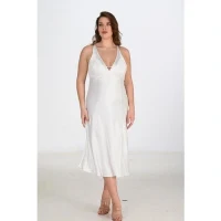 Arias Closet 2li Ekru Sabahlık Takımı Bigsize 6224