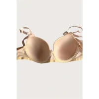 Arias Closet Siyah-Kırmızı 2li Mikro Kumaş Içi Boş Balenli Günlük Desteksiz Sütyen