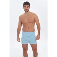 Arias Closet Erkek Pamuklu Önden Düğmeli Klasik Bokser