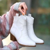 Akver Vizon Süet Topuklu Bot