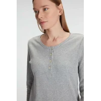 Anıl Pamuklu Uzun Kol Pijama Takımı