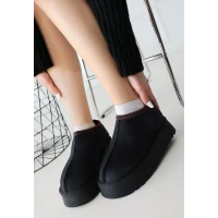 Foyk Kahverengi Süet Bot