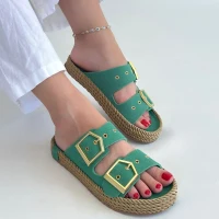 İces Vizyon Nubuk Terlik