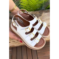 Jatay Siyah Cilt Sandalet