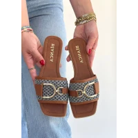 Pıer Siyah Cilt Terlik