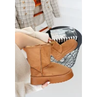 Sophia Gri Süet Bot